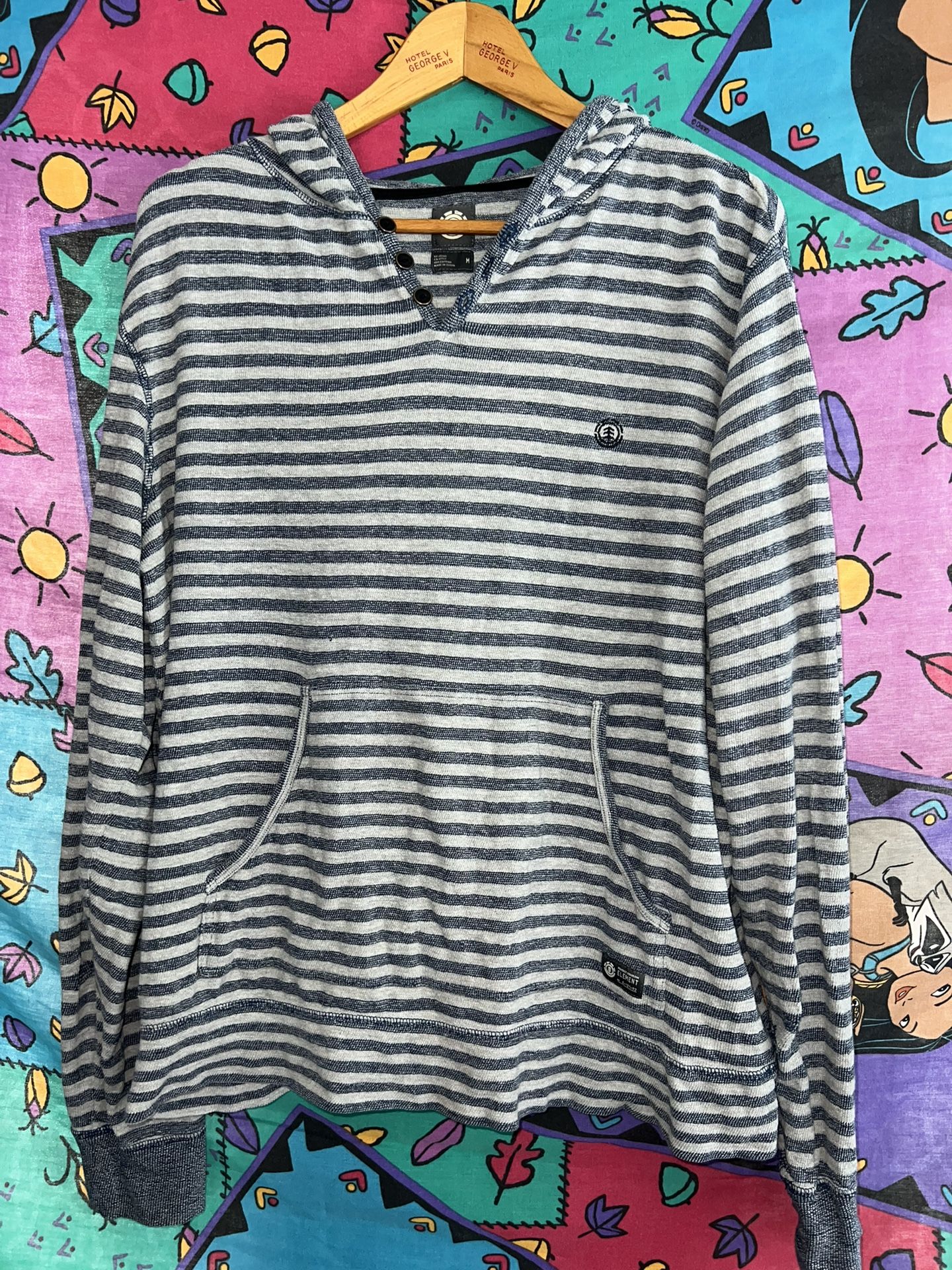 element size m hoodie