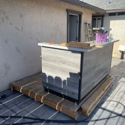 Bar With Sink  On a Stage 