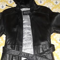 Leather jacket - ladies size small
