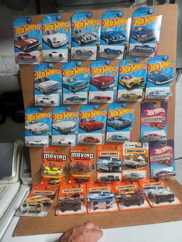 Hot Wheels And Matchbox Cars