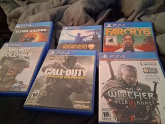 Random PS4 games