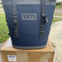 New YETI M12 Soft Backpack Cooler…… Navy Blue