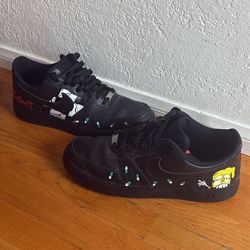 Matty Boy from Chrome Hearts Custom 1 of 1 AirForce 1’s