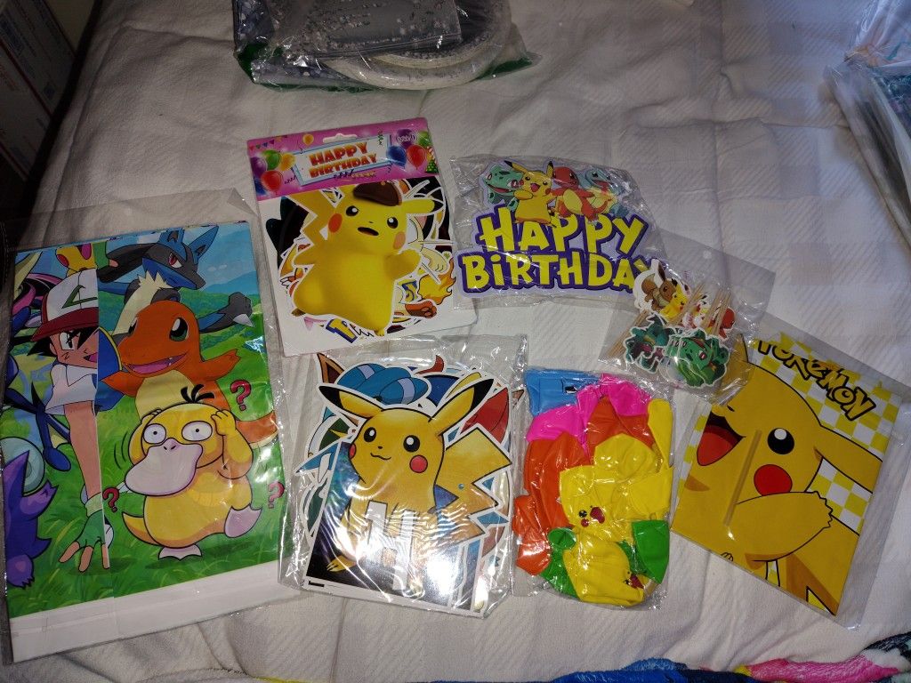 Pokemon Party Supplies