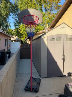 Intermediate basketball goal set