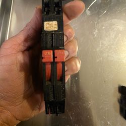 20/20Amp Twin Pole Breaker