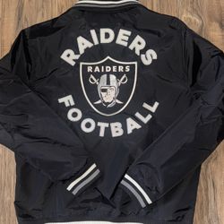 New Men’s Size Large & XL Las Vegas Raiders Nylon Jacket 