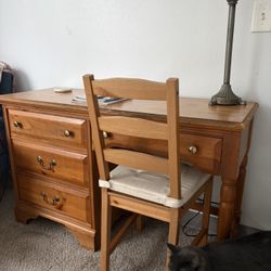 Desk with Drawers