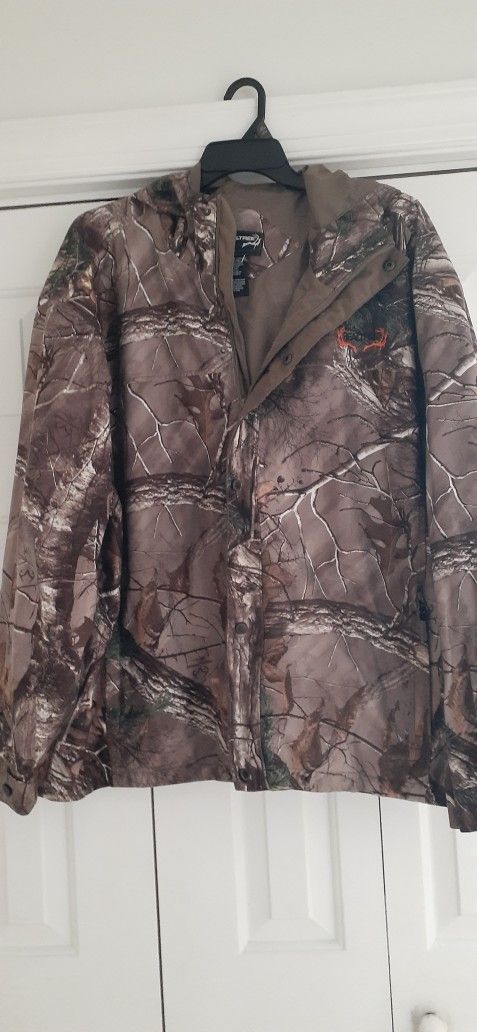 Realtree Camouflage Hooded Jacket