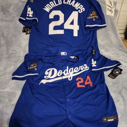 Dodgers 2024 World Series Champions Jersey 