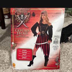 Captain Jackie Female Pirate Halloween Costume