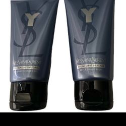 Yves Saint Laurent Shower Gel/Shave Balm/Fragrance Samples