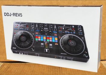 Pioneer DJ REV5 Rekordbox & Serato Controller 2-Channel Battle Mixer Performance FX Pads Stems AlphaTheta DDJ-REV5