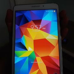 Samsung Galaxy Tablet White Factory Reset 8 Inch 16Gb No Crack Screen