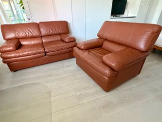 Vintage Italian Wilma Salotti Lesther  Sofa set