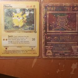POKEMON CARDS SET OF 2..... VINTAGE 