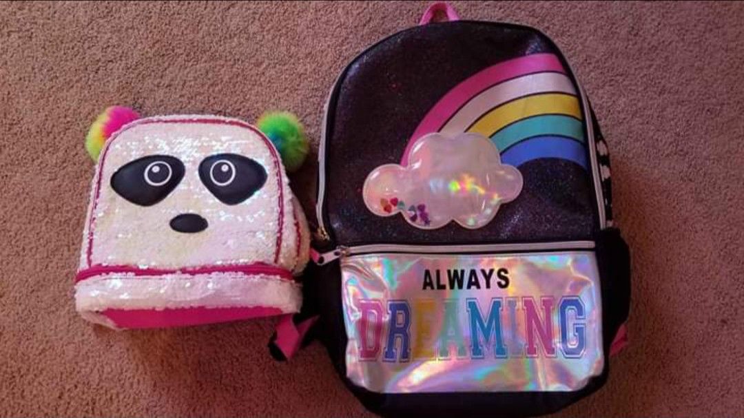 Girls Bookbag and Lunchbox