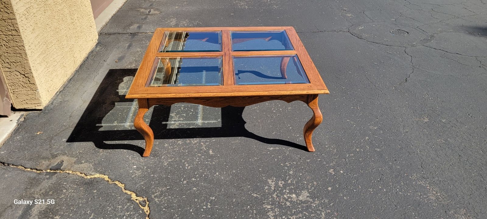 Wooden Square Table