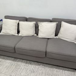 Gray  3 Seat Sofa