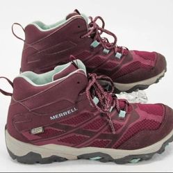 KIDS MERRELL HIKING BOOTS 