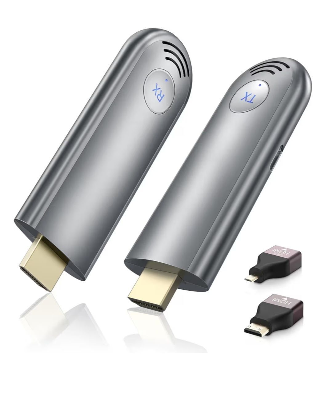 TR30 Wireless HDMI Transmitter and Receiver, Plug & Play Portable 2.4G/5G Wireless HDMI Extender Kit for Streaming Video and Audio to Monitor from Lap