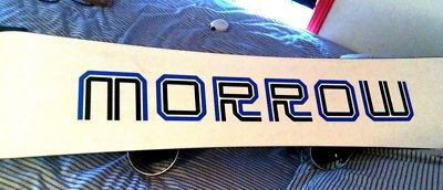 Morrow Lithium '51 freestyle snowboard. 