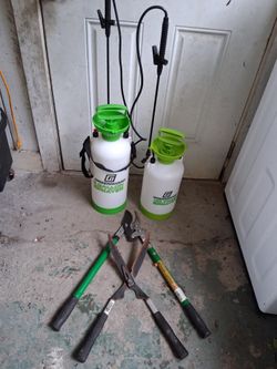 Yes, Items Are Available Garden Spraters, Lopper & Shears "Package Deal Only"
