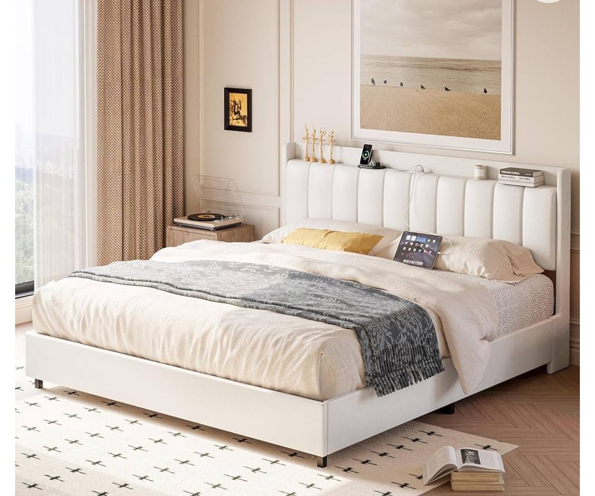 King Bed Frame With Storage