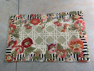 Mackenzie-Childs - Green Morning Glory Rug