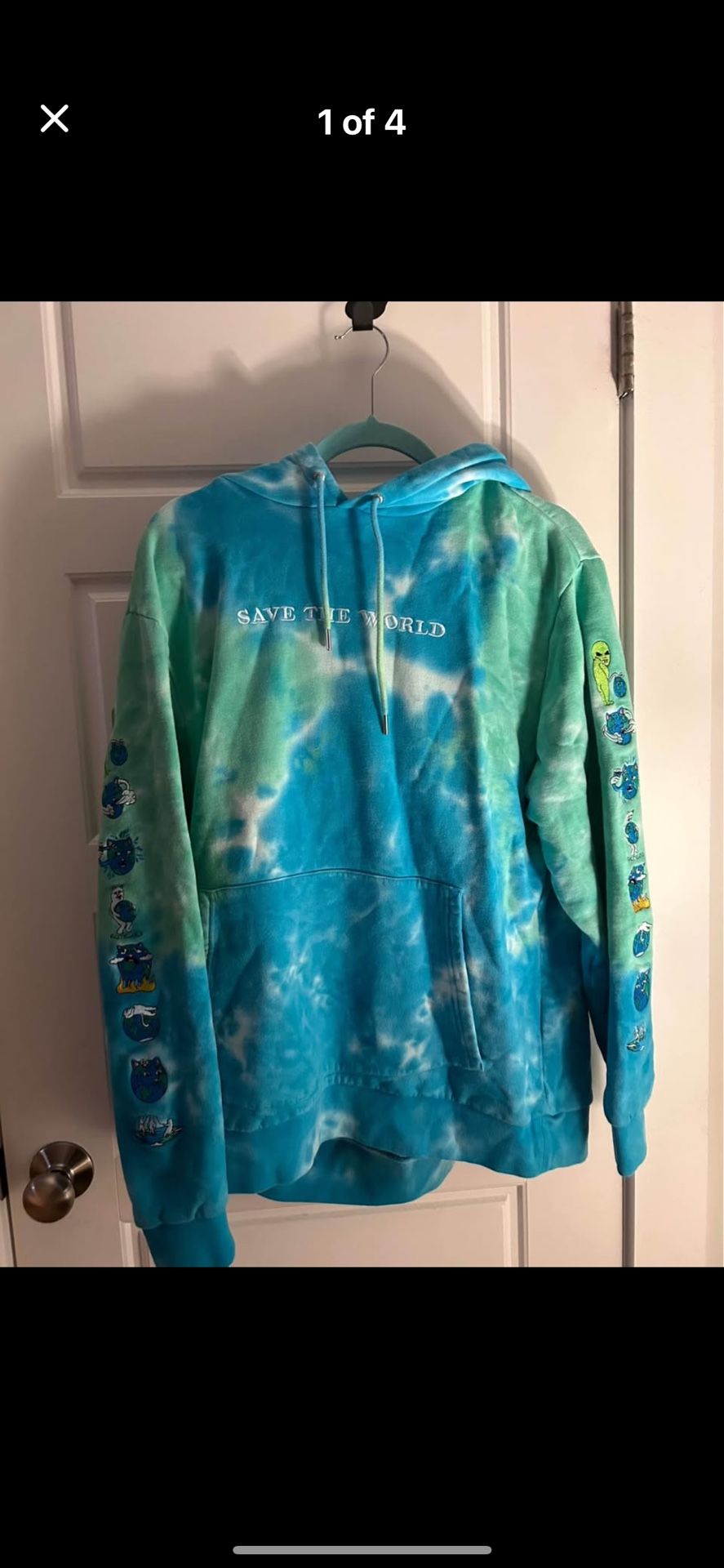 RIPNDIP Cat Save The World hoodie sweatshirt mens