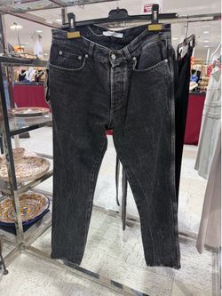 Givenchy  Womens Jeans Black Marble Denim Made In Italy Size 30 MSRP $110