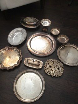 Vintage Silver-Plate Serveware Collection