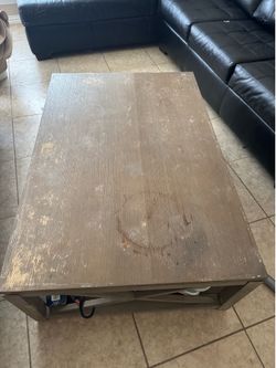 Free table( bought from star furniture )