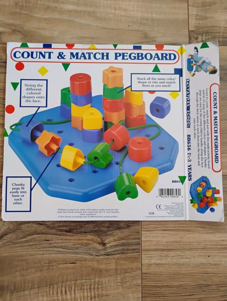 Count & Match Pegboard