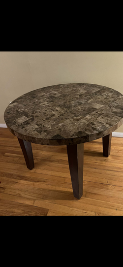 Marble table