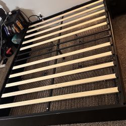 Black Queen Bed Frame With Storage