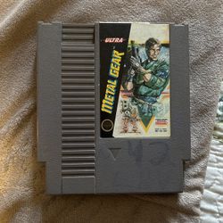 Metal Gear Solid 1 Nintendo Game