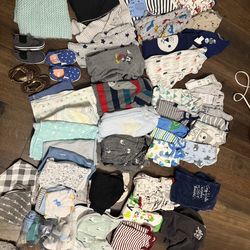 Baby boy clothes 0-3m