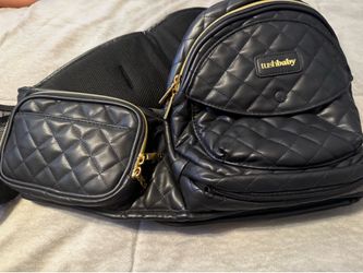 TUSH BABY VEGAN BLACK LEATHER