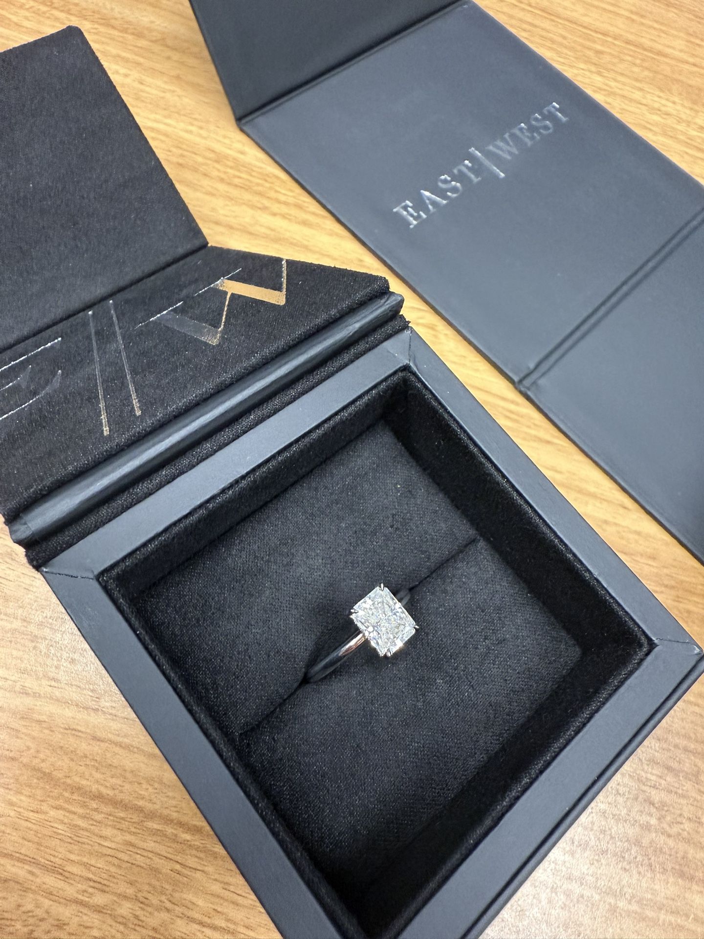 Engagement Ring - Brand New Moissanite Gem