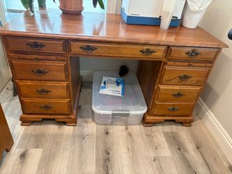 Solid Real wood desk