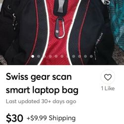 Swissgear Scansmart Laptop Backpack