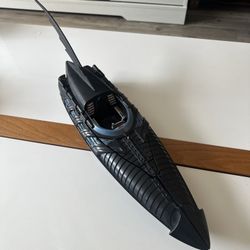 BatBoat BATMAN FOREVER 1995 Kenner COMPLETE converting bat boat land vehicle DC