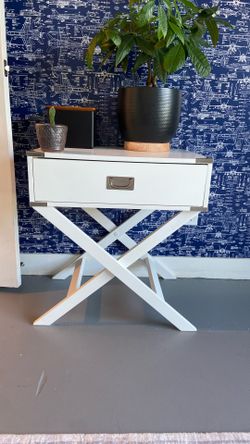 Set Of X Base Nightstands