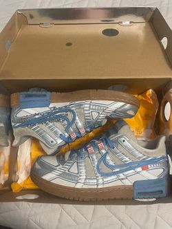 Nike Off white rubber dunk UNC