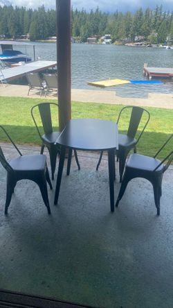 Table and chairs