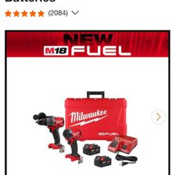 Milwaukee Hammer Drill Combo