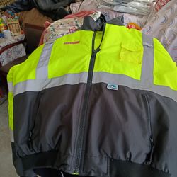 Pryamax safety bomber jacket