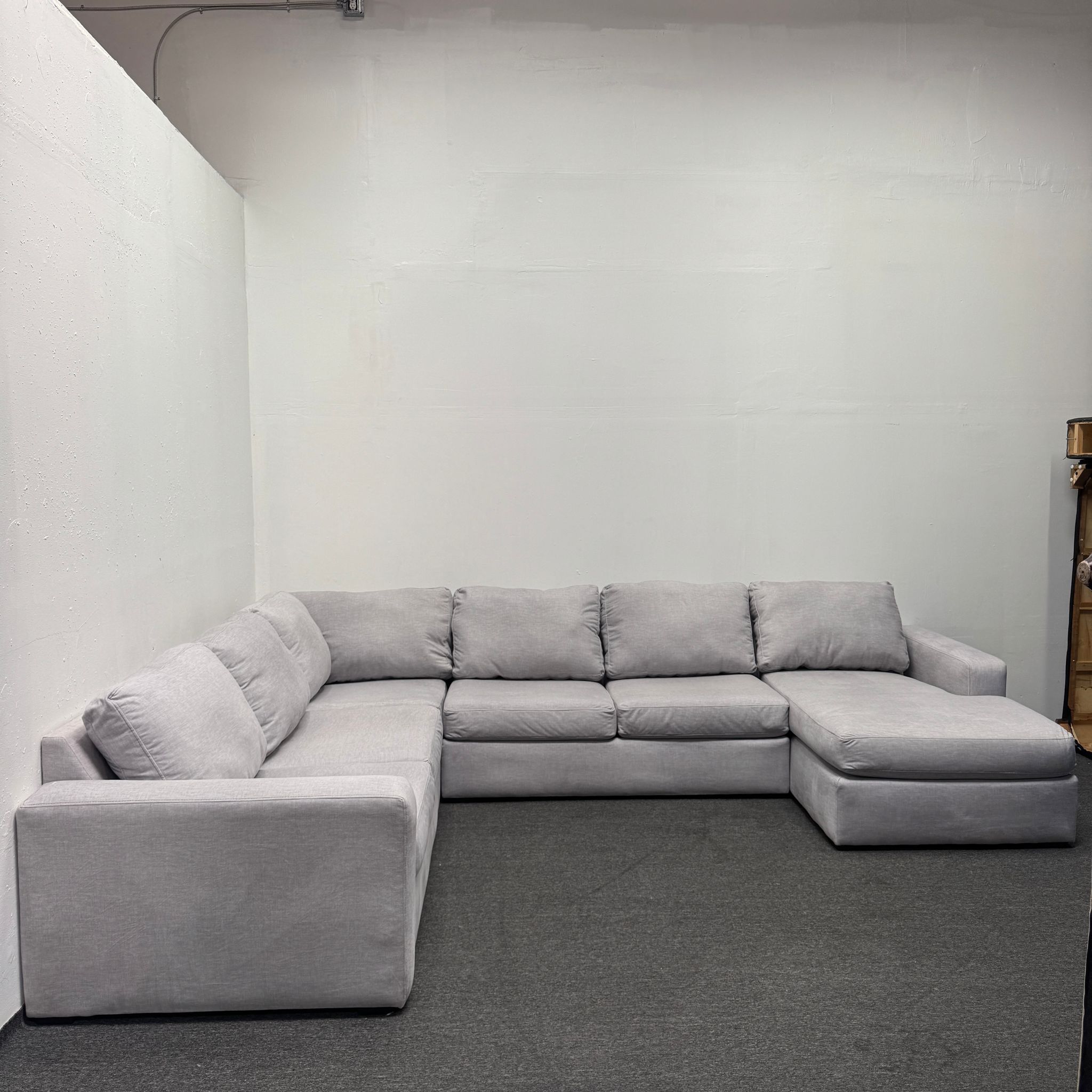 Dove Gray Sectional Couch