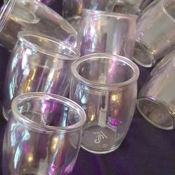 18 Juice Glasses or dessert cups. 